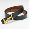 Women's Belt New Style Without Sandwich for Girls Genuine Leather Belt Double Sided Simple Belt Fashionable Decorative Belt for Women