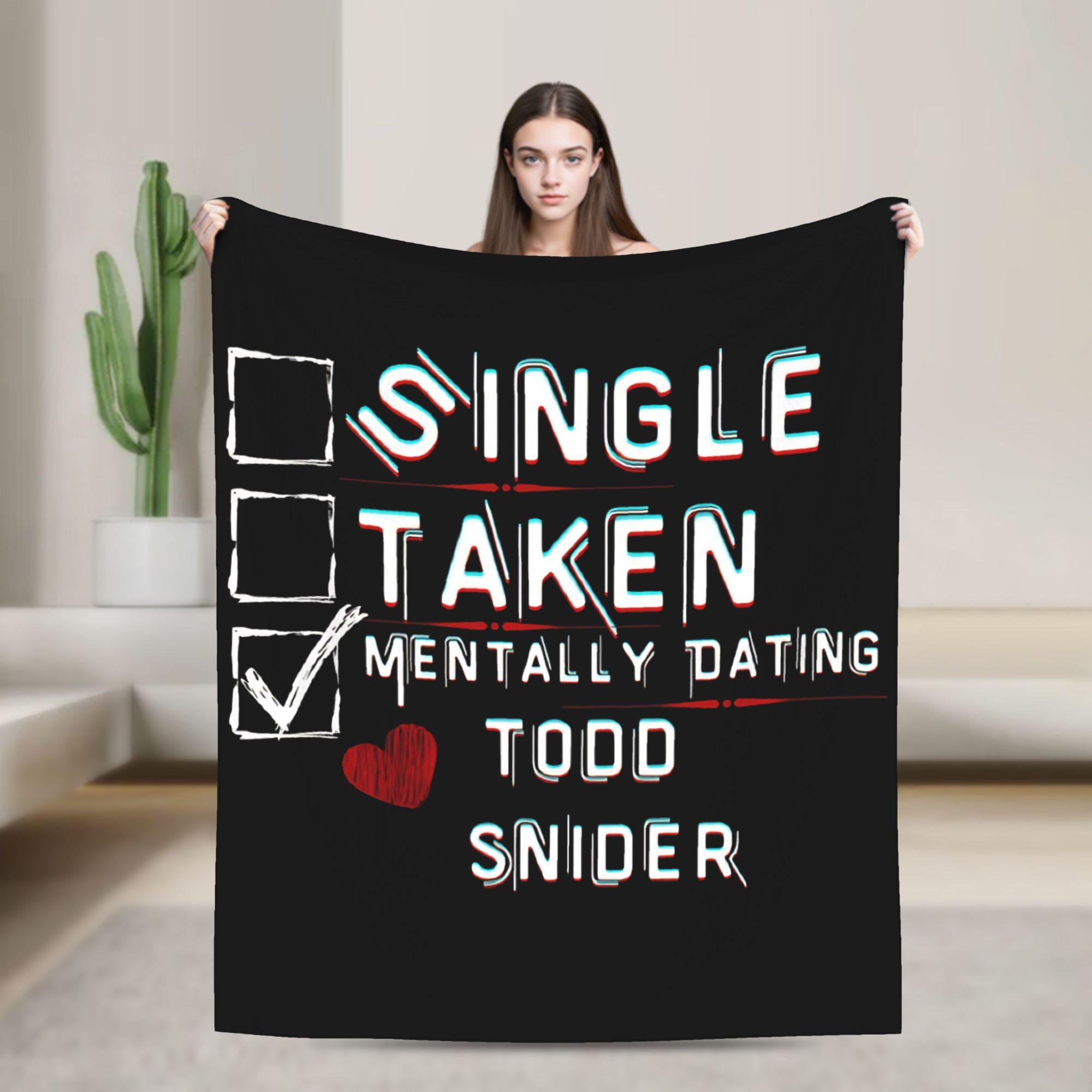 

Todd Snider Singer Flannel blanket Funny Throw blanket for Home 125*100cm Bedspreads 75x90cm