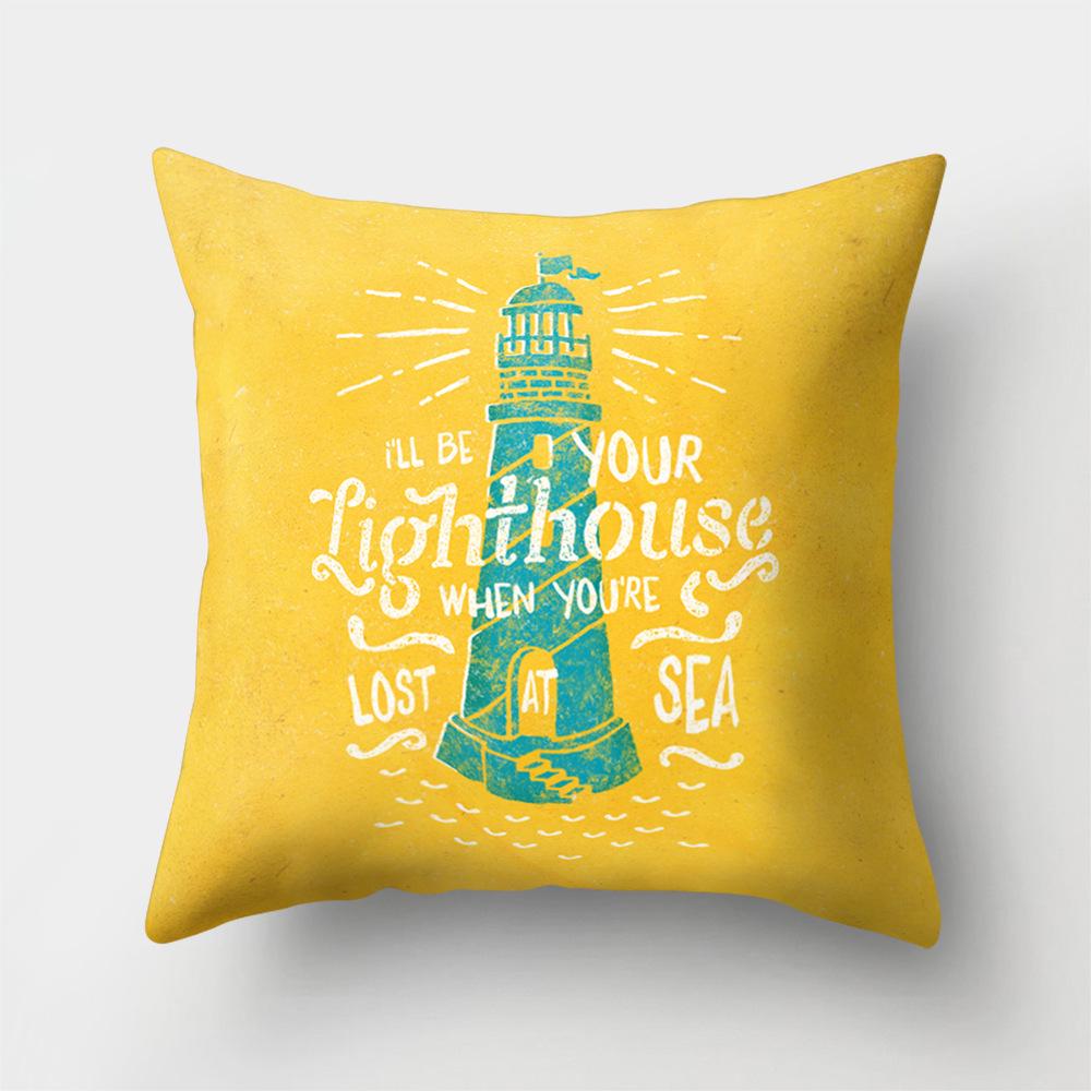 Office Pillow Creative Home Sofa Pillow Case Yiwu Pillow Cartoon Pattern