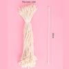 100Pcs Christmas Ornaments Hanger String Ornament Hook Ropes Precut String with Snaps Locking for Xmas Ornament Hanging Decor