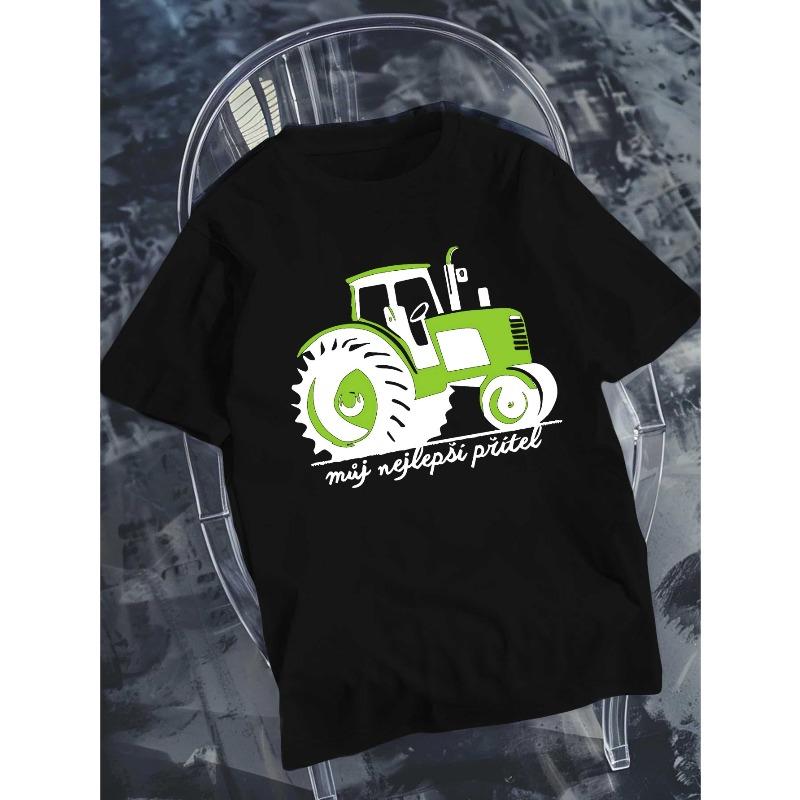 Men'S Short-Sleeve Summer Round Neck T-Shirt Featuring Czech And Slovak Sayings, Oversized, Cool, Casual, and Fashionable