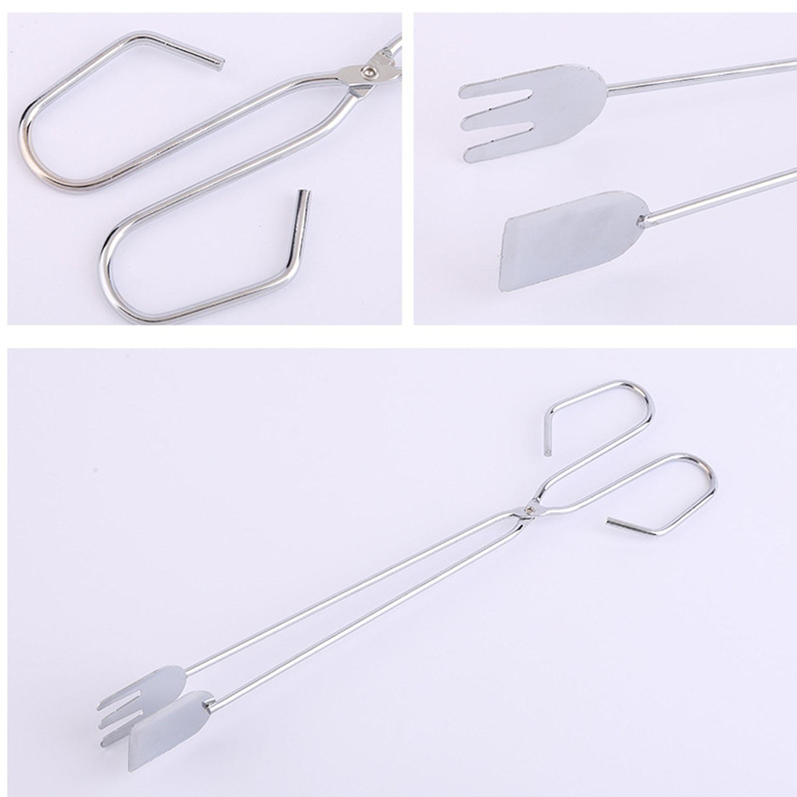 

Stainless Steel Kitchen Tongs, Hiash 16 Inch Extra Long Scissor Tongs With Comfortable Handle For Barbecue Grilling One Size
