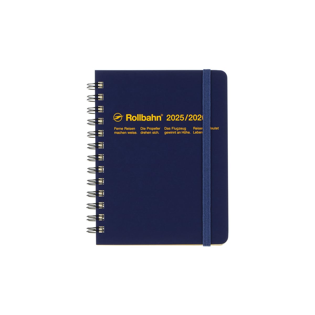 

Delfonics Planner 2025-2026 Edition (Starting March 2025) Rollbahn Diary M Monthly Planner (Dark Blue)