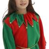 Family Holiday Party Christmas Dress Up Costume Christmas Elf Kids Suit