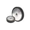 2m Spur Gear/Cylindrical Gear, 58-81 Teeth, 45 Steel - Complete Mechanical Transmission Gear Set