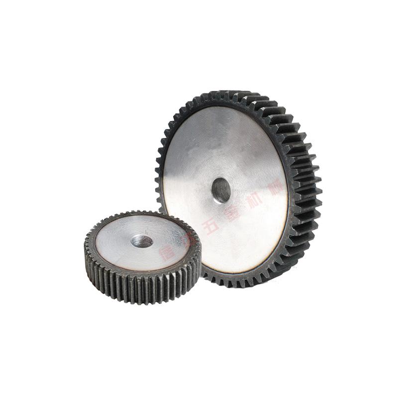 2m Spur Gear/Cylindrical Gear, 58-81 Teeth, 45 Steel - Complete Mechanical Transmission Gear Set