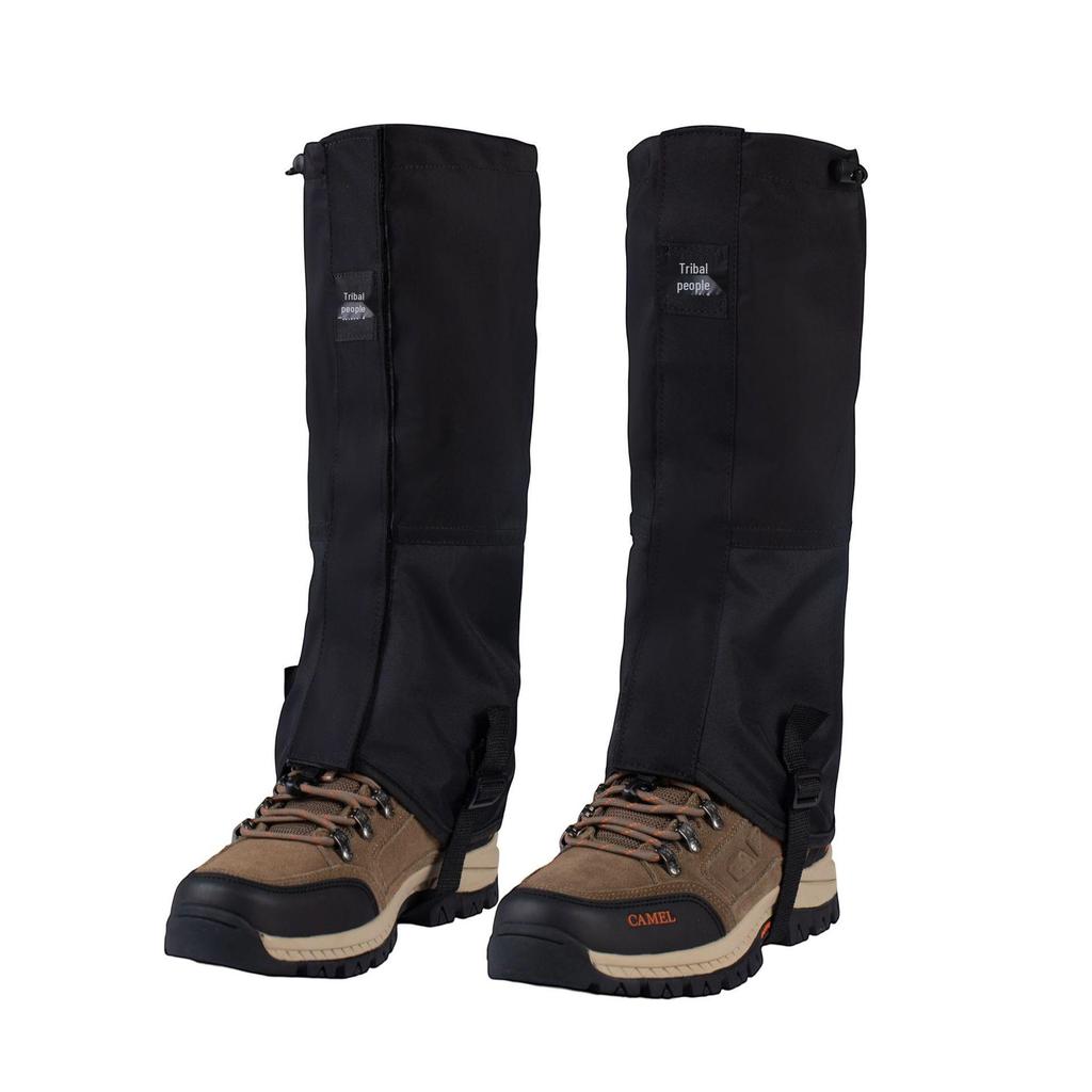 Water-Repellent Outdoor Gaiters: Snowproof, Sandproof & Mudproof Leg Protection for Mountain Climbing