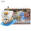 Anime One Piece Figure Luffy Thousand Sunny Going Merry Boat Pirate Ship Figurine Toys Action Figures Shanks Diy Assembly Model