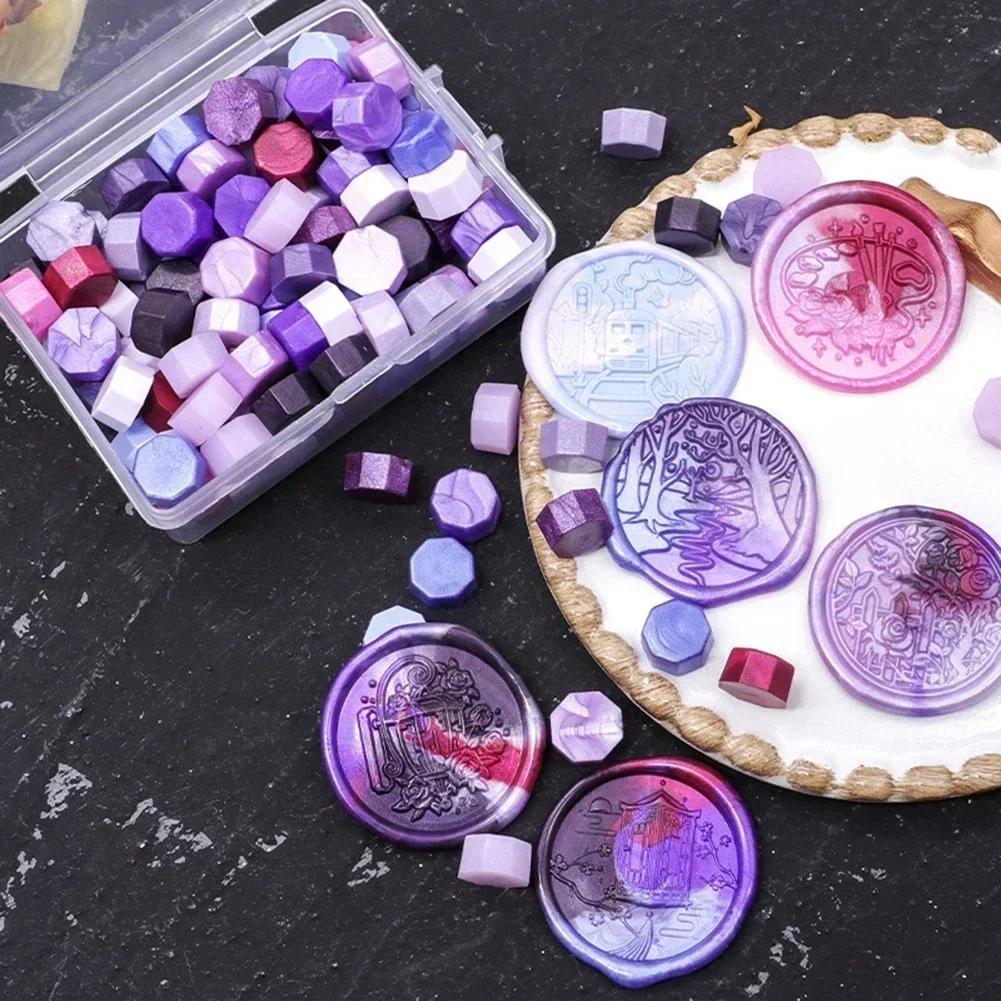 Wax Seal Kit 100Pc Wax Seal Beads Sealing Wax Warmer Spoon Candle For Home Decor Craft Accessory In Stock Wholesale