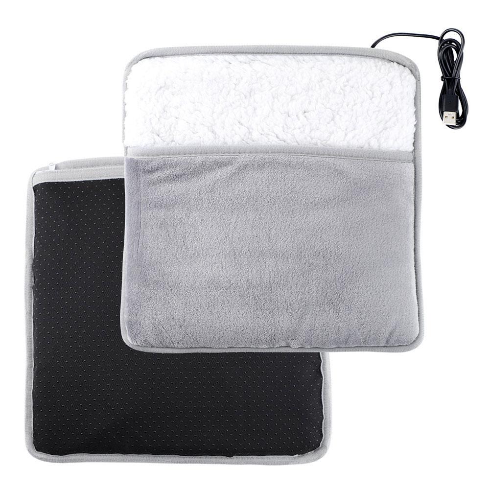 Electric Foot Heating Pad Portable Winter Soft  Foot Washable Heater Foot Warming Mat Winter Warm Blanket for Home Office