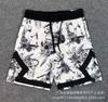 New 2026 summer loose and quick-drying men's AJ basketball shorts printed trendy sports casual pants source wholesale