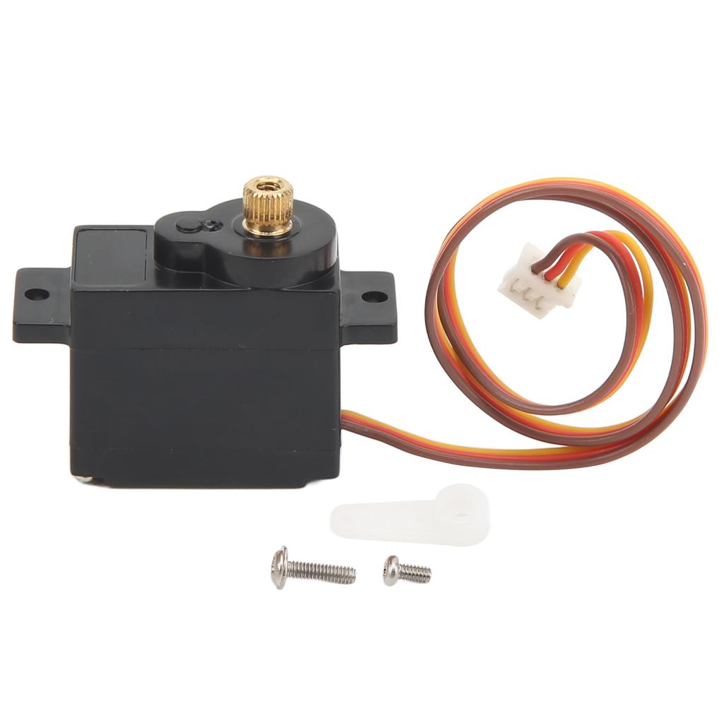 RC Car Servo for Wltoys 1 28 284131 RC Car 28T High Hardness Stable Reliable Steel RC Digital Servo with Servo Arm