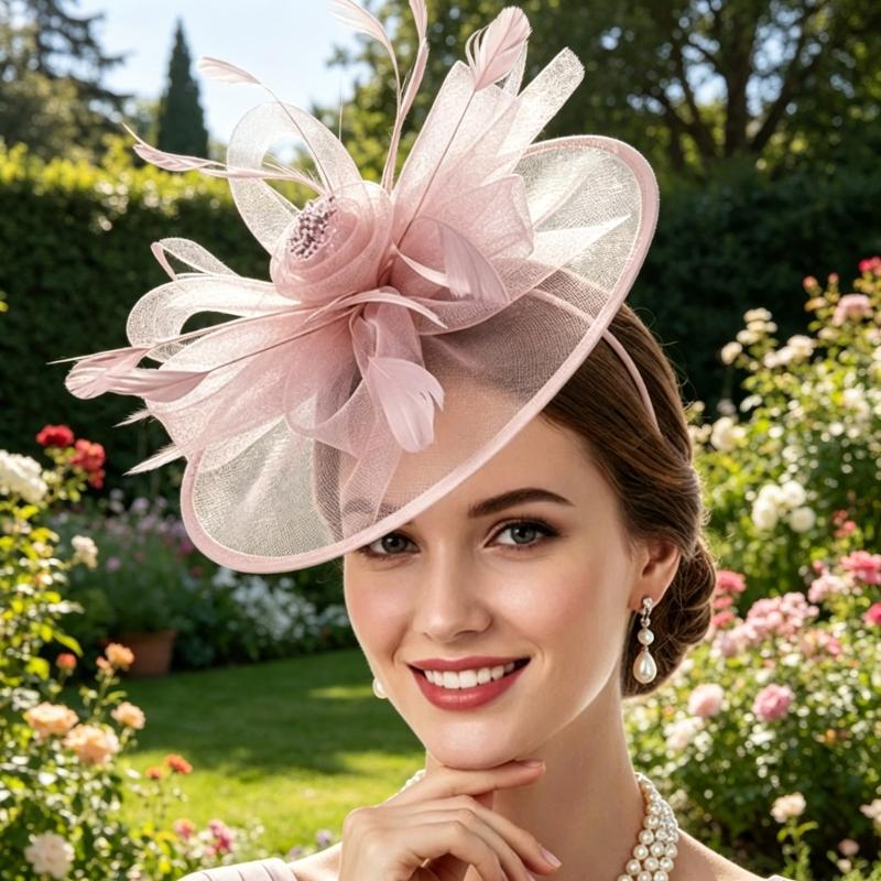 Delicaat Tule Sluier Hoofddeksel Fascinator Hoofdband Voor Bruiloften Feesten En Speciale Gelegenheden Meerdere Stijlvolle Kleuren
