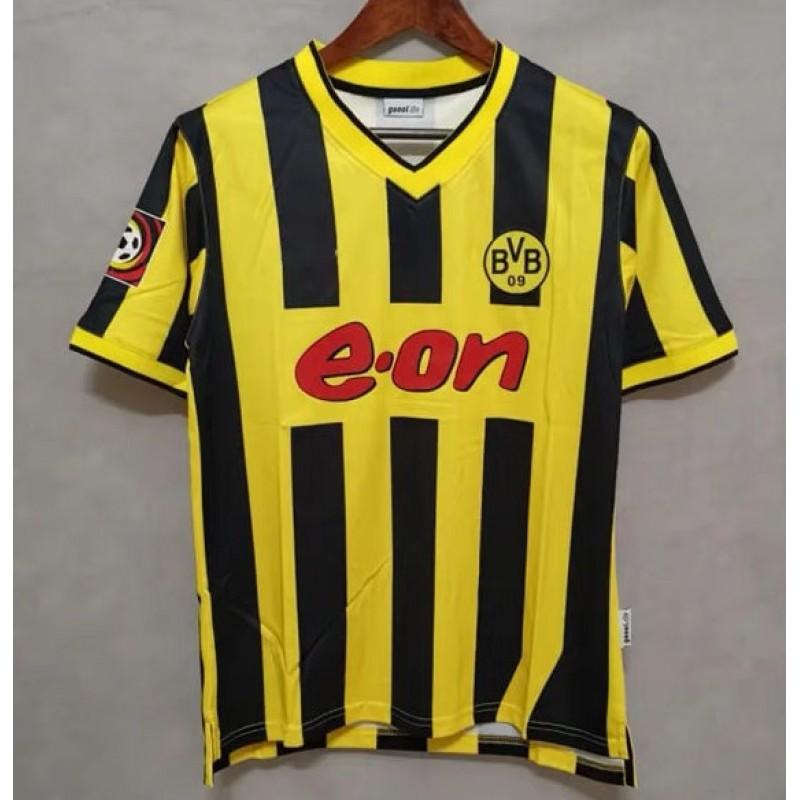 Retro Fußballtrikot Herren Damen Erwachsene Fußballhemd Vintage Dortmund BVB Klassische Trikots Riedle Muller Sammer Haaland