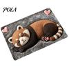 Cute Animal Pattern Bath Mat Mat, Quick Dry Super Absorbent Bathroom Rug, Non-slip for Wood Floors Diatomaceous Earth Rug Home Entrance Kitchen Decor