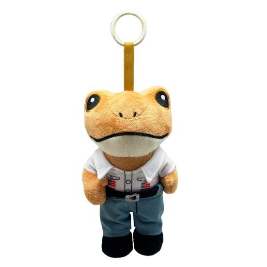 Plush Keychain Toy Soft Stuffed Animal with Clip Cute Collectible Doll for Bags Phone