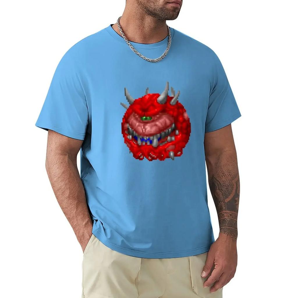 Cacodemon TShirt TShirt Plus Size Tops Sports Fans Summer Tops Men Clothing