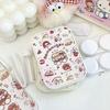 Cartoon Cute  Glasses Case Portable Contact Lens Storage Box For Women Anime Kawaii Sunglasses Protective Case Gifts