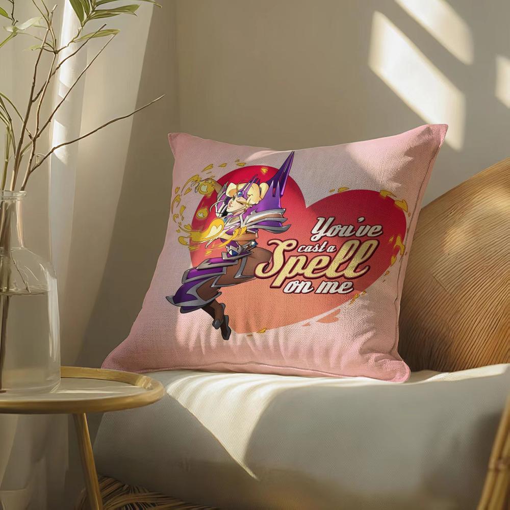 W-Worldofwarcraftgame Pillow Case Pillowcase, Double-Sided Printed, Sofa Cushion, Bedroom Headboard