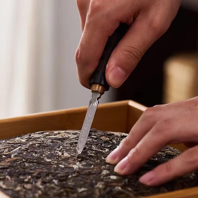 Chinese thee mes naald Yunnan Puer mes Shu Shen rauwe Puerh thee cake Pu Er Erh kubus snijders baksteen gereedschap accessoires