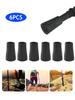 30/60Pcs Trekking Pole Rubber Tip Non-slip Trekking Sticks Protector Walking Stick Bottom Pads Cover for Outdoor Climbing Hiking