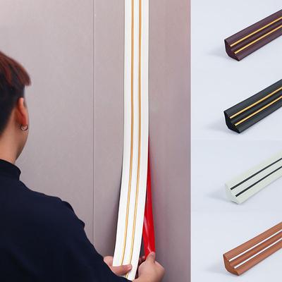 New NBR Edge Banding Self-adhesive Wall Sticker Strip Ceiling Decoration Top Corner Line Soft