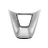BRIGHTZ Satin Silver Plated Steering Wheel Trim Garnish Cover for Toyota Corolla Cross 10 11 13 15 16 Series ZSG10 ZVG11 ZVG15 MXGA10 ZVG13 ZVG16