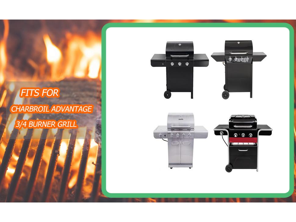 Cast Iron Charcoal BBQ Grill with Fire BBQ Net 66123