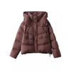 Cold-resistant white duck down jacket women's short 2024 new thickened puff feeling high luxury fashion bread jacket tide