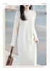 Women's Wool Cable Knit Dress & Coat Set - Autumn/Winter Collection