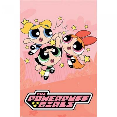 The Powerpuff Girls Stars Paper Poster