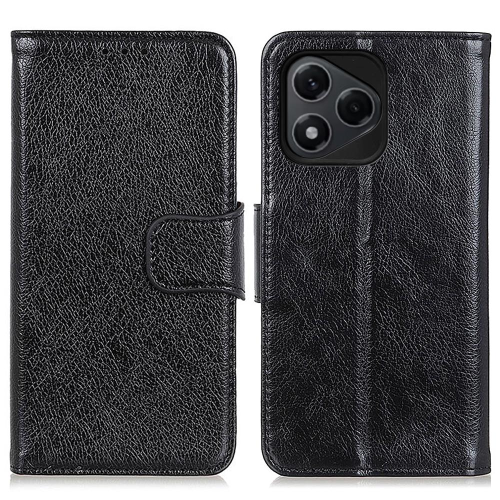 For Honor 400 Lite Case Nappa Texture Split Leather Wallet Phone Cover