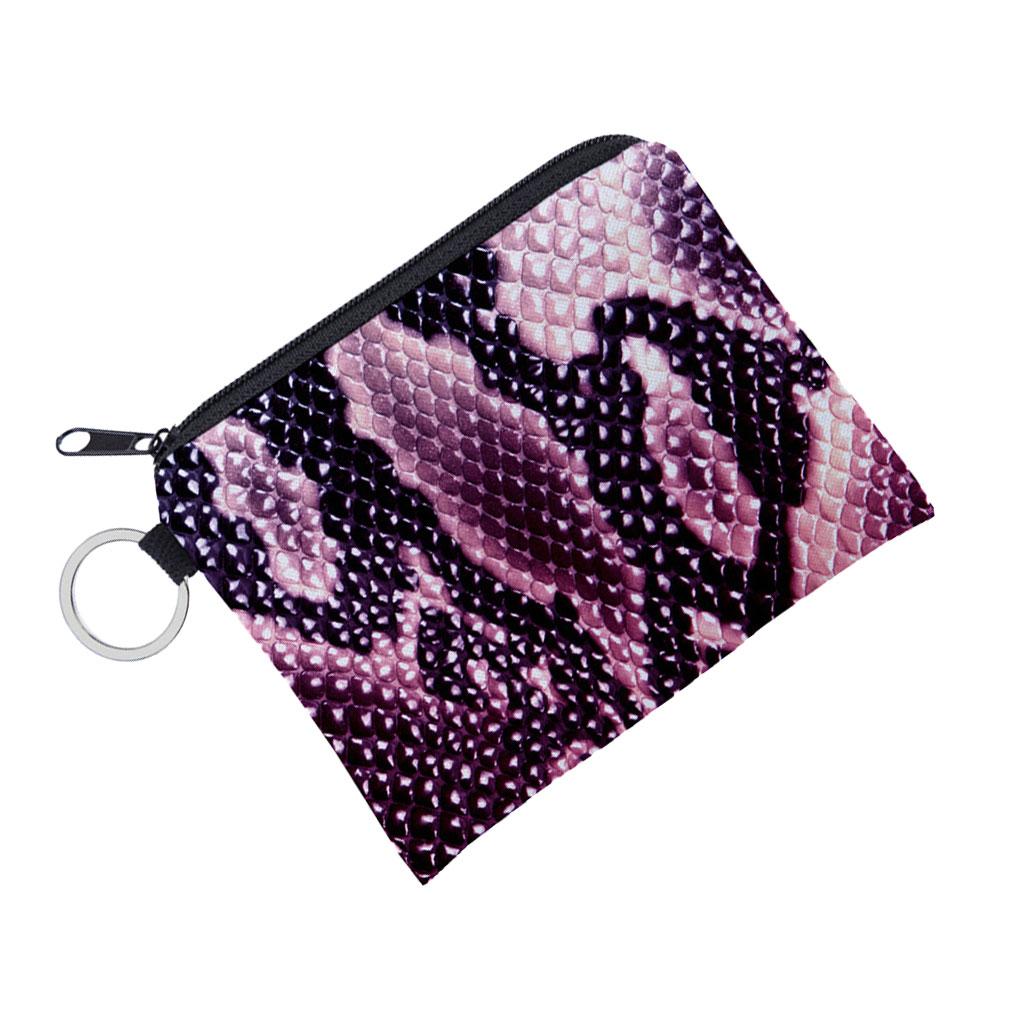 

Чанг Кошелек Водонепроницаемый Змеиный Узор Ключница Кошельки Маленький Кошелек Чехлы для Наушников Женский Аксессуар Чехлы для Карт