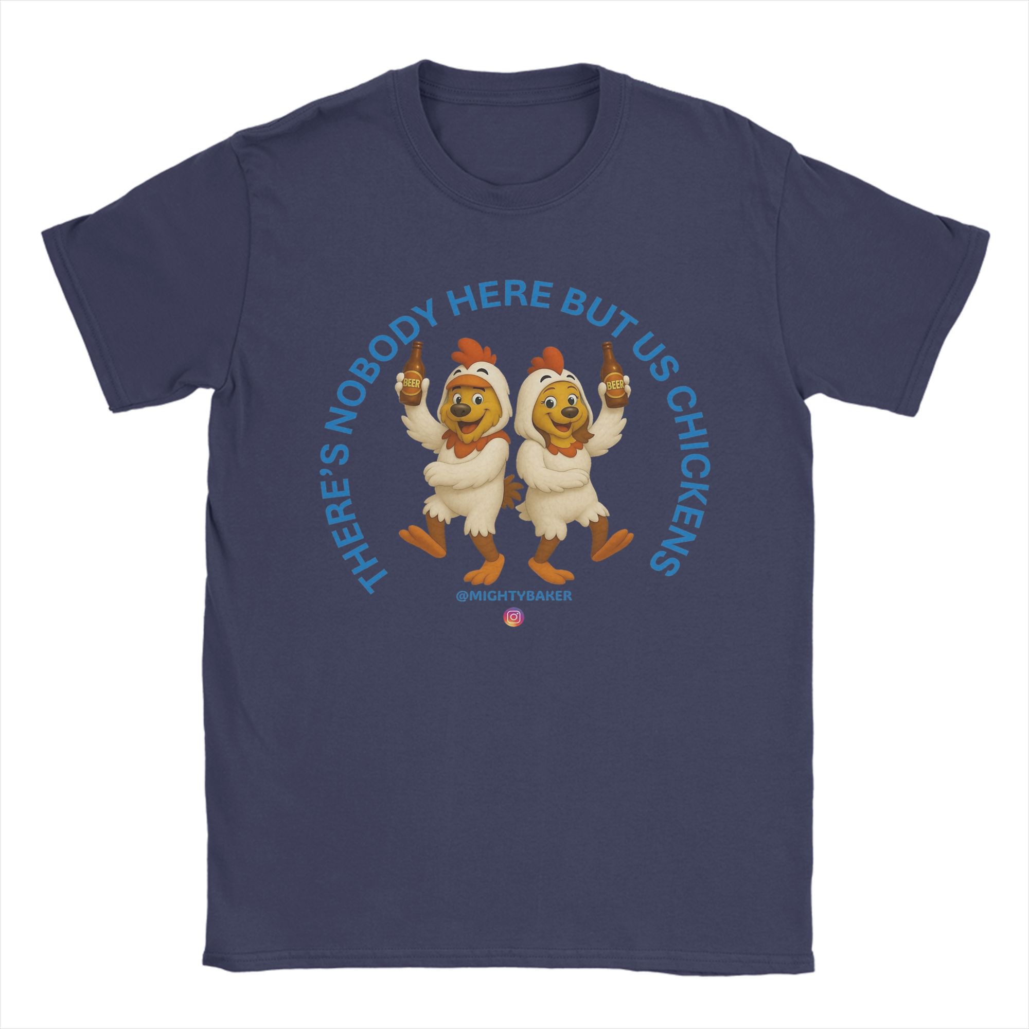 

Us Chickens Men s T Shirts Novelty Tees Short Sleeve Round Neck T-Shirts Pure Cotton Plus Size Clothing 4XL