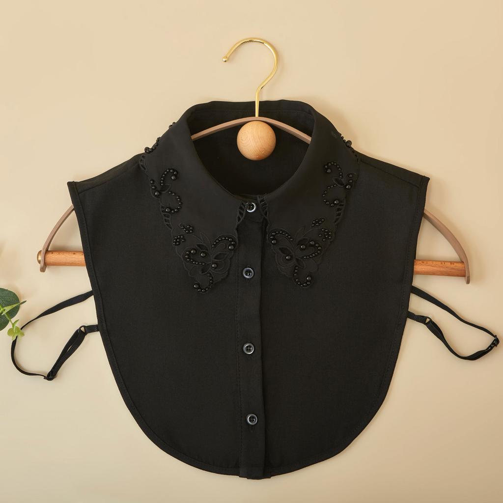 Women's Fake Collar Detachable Blouse Tops False Collar for Sweater Bottoming Fashion Blouse Half Shirt False Collar