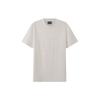 FW22 Solid Color Round Neck Short Sleeve T-Shirt Men Tops White 6L1TA2-1JGYZ-0158