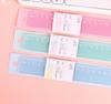 Plastic Ruler Premium 20cm Ruler Stationery Ruler Minimalist For Student Supplies Classroom Back-To-School Season