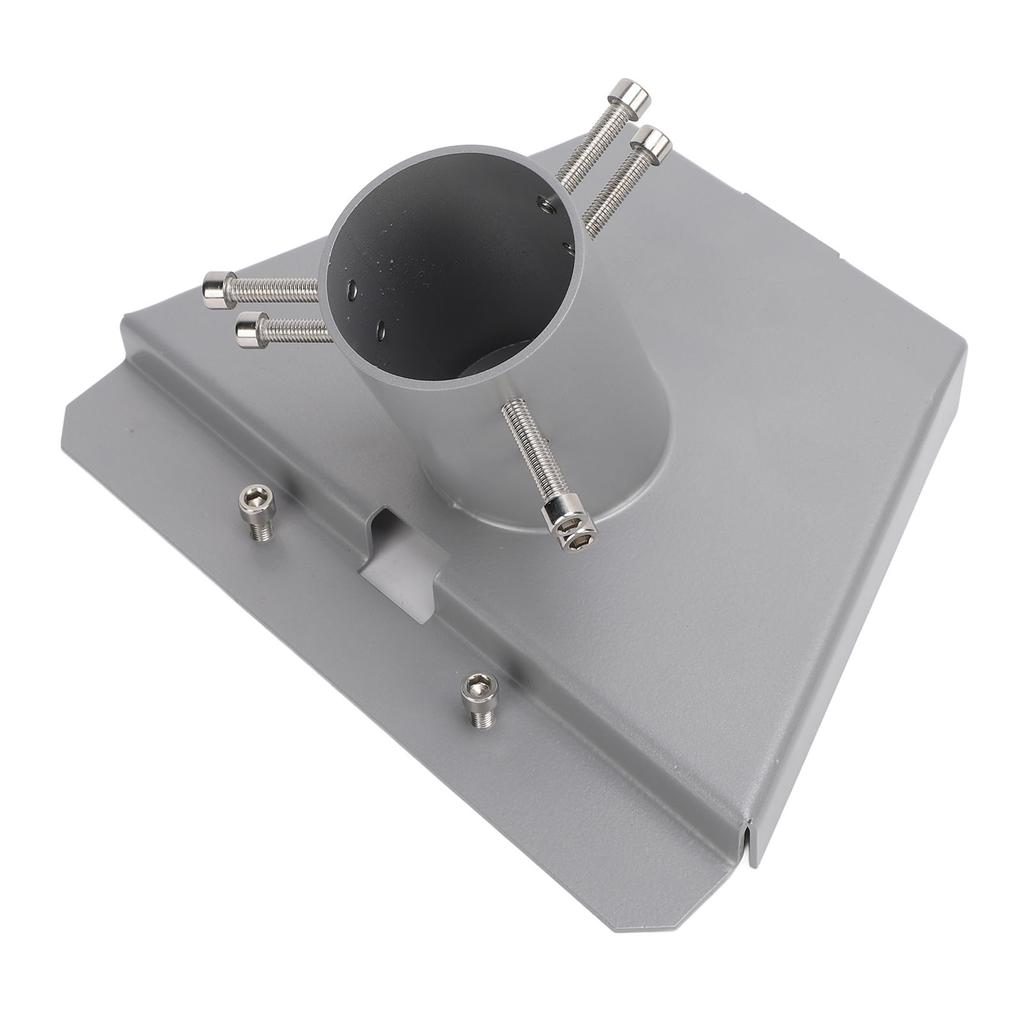 Satellite Dish Pipe Adapter Stainless Steel Satellite Antennae Pole Mount Roof Mount Plate for Gen3