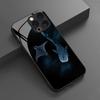 Deep Sea Starry Sky Whale Shark Tempered Glass Phone Case For iPhone 17 16 15 14 13 12 11 Pro Max 17 Air 7 8 Plus XS X XR Cover