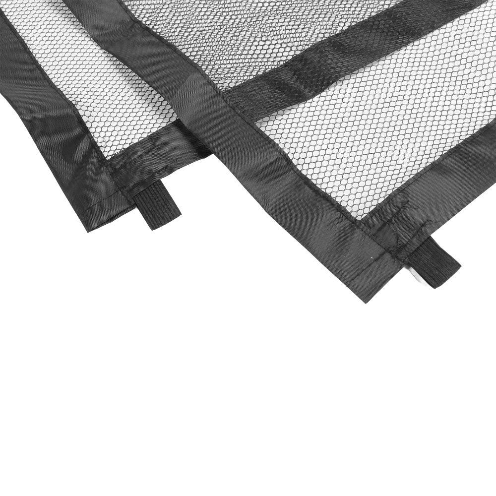 

Punch Free Install Pet Isolation Net Flexible Mesh Fabric No Drill Pet Gate Stairway Protection 110*72cm