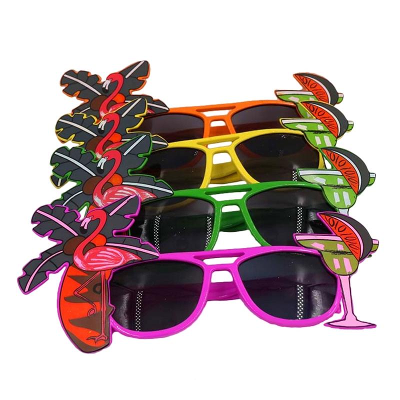 Pineapple Sunglasses Eye Glasses For Hawaiian Beach Party Fancy Dress Costume