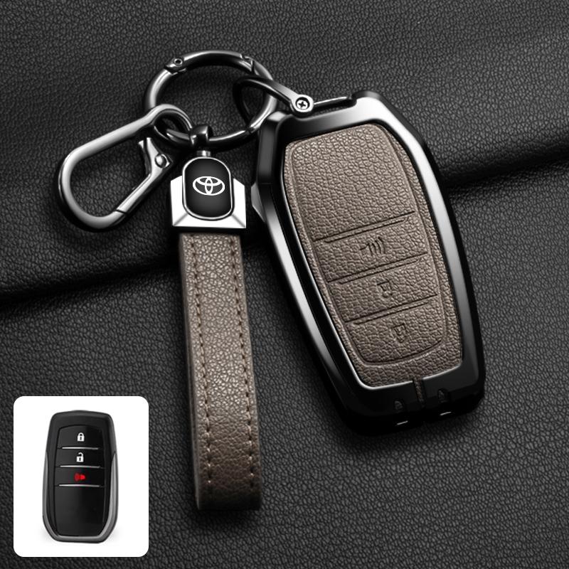 2026 Heiß für Toyota Radkappen Auto Schlüsselanhänger Hülle Gehäuse für Toyota Land Cruiser Mirai Venza RAV4 Prime Hilux Sienna Fortuner 2