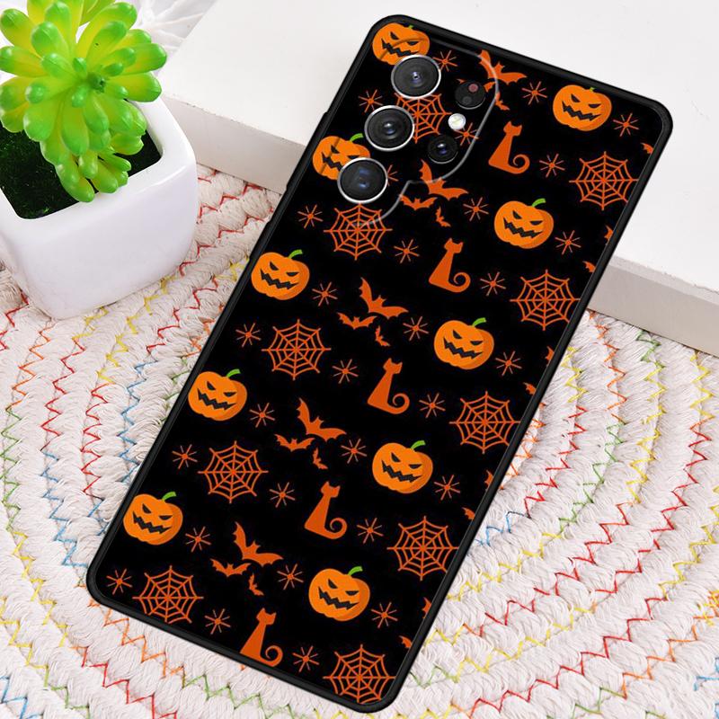 Halloween Aesthetic Silicone Phone Case For Samsung Galaxy note 10 pro S26 S25 S24 S23 S22 S21 Plus S25Ultra Capa Cover