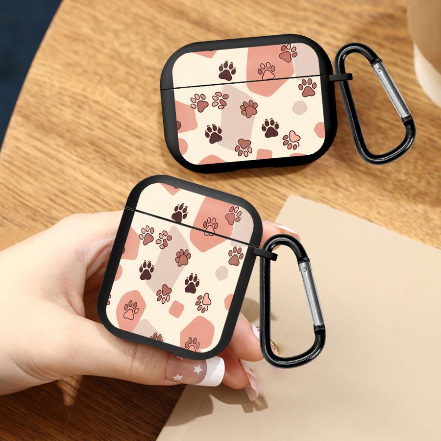 Cute Puppy Paw Print Earphone Cases Cover Case For Airpods Pro2 Pro 2 3 1 4 Pro3