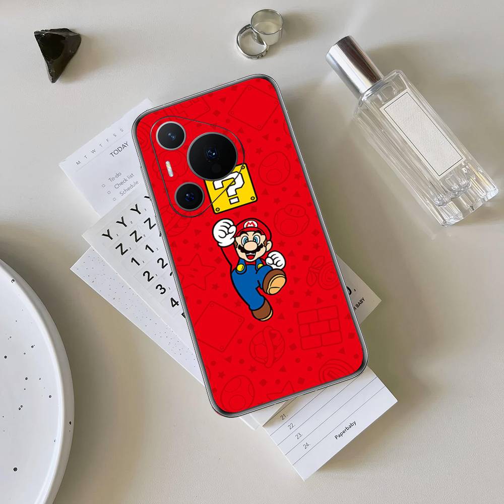 Super Game M-Mario Phone Case For Huawei P 8 9 10 20 30 40 50 Pro Lite Psmart Honor 10 Lite 70 Mate 20lite