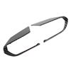 2 stk Bilrattknappdeksel Karbonfiberstil Erstatning for Mazda 3 6 CX-3 CX-5 CX-9 2017