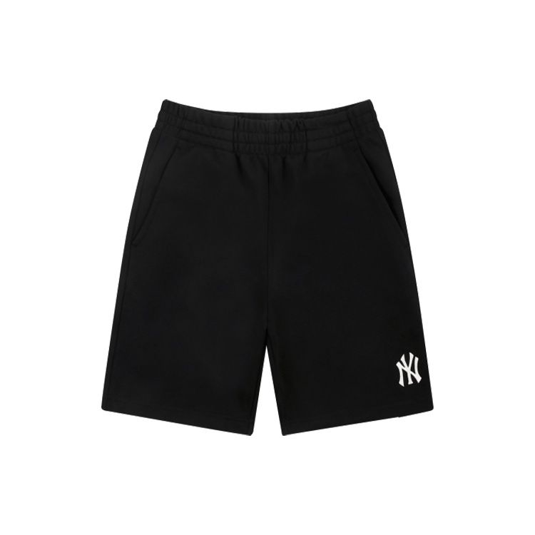 MLB New York Yankees Logo Muster Lockere Sportshorts Unisex Shorts Schwarz 31SP01131-50L S black