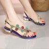 Elegant Temperament Comfort Sandals Women's New Diamond Fashion Summer Casual Outdoor Hot Beach Shoes 2026
