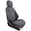 Suede Car Seat Cover Universal Front Seat Anti-skid Support Cushion Fashionable Luxury Car Interior Seat Vest Shape Protection