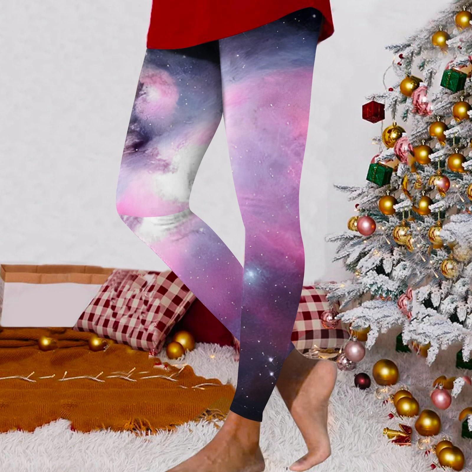 

Жіночі модні повсякденні брюки для йоги з принтом Astral XXXL